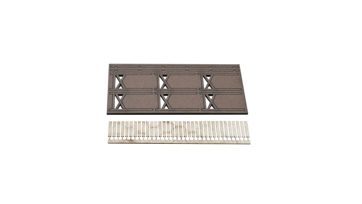 Noch 14223 HO Scale Footbridge Laser-Cut Kit