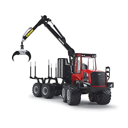 Komatsu 875.1 Forwarder Red and Black 1/32 Diecast Model by First Gear