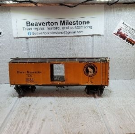 SCALE CRAFT GREAT NORTHERN 10094, 54 WOOD BUILT BOXCAR 815