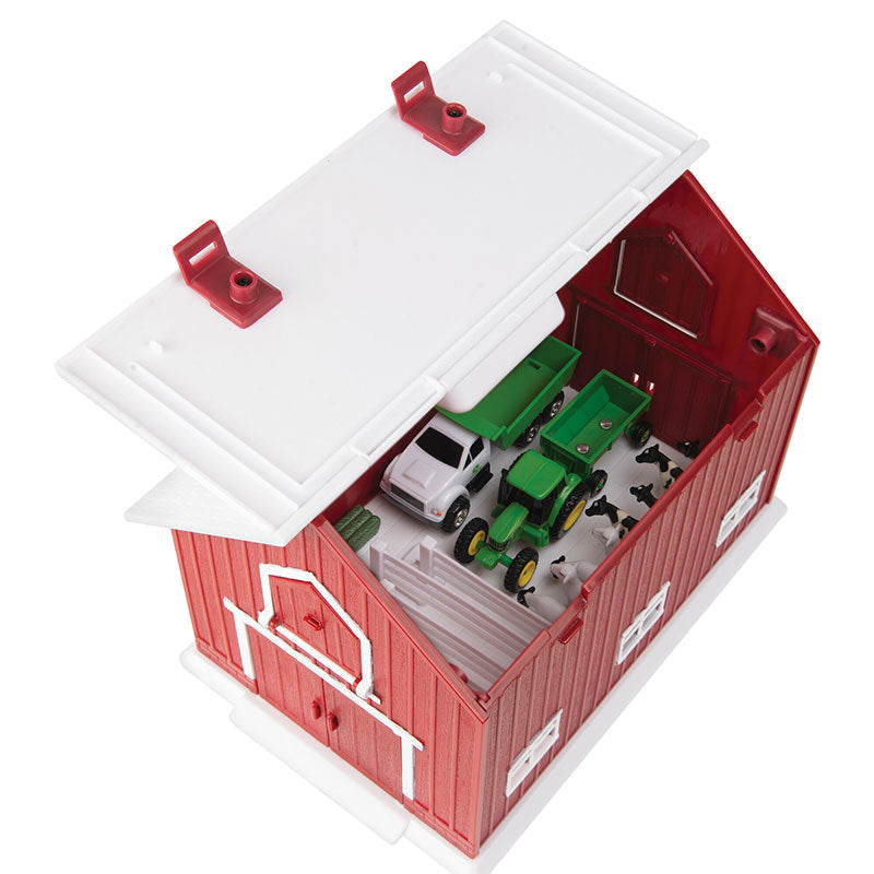 Ertl 47333 1/64 John Deere Red Barn Playset