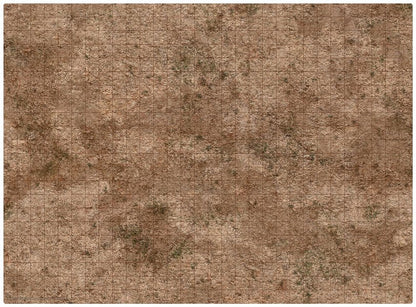 Monster Scenery: 22x30" Adventure Mat - Broken Grassland / Desert Scrubland