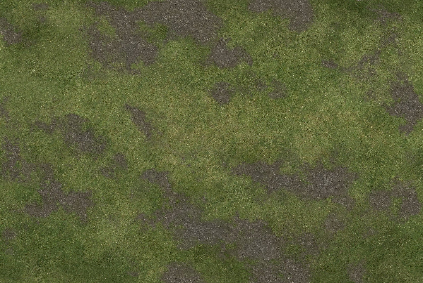 Monster Scenery: 3x3 Game Mat - Broken Grassland/Desert Scrubland