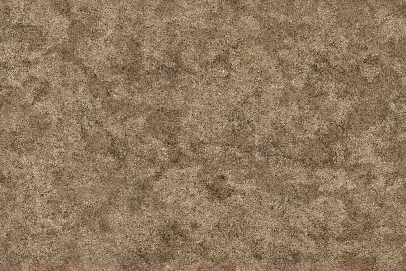 Monster Scenery: 3x3 Game Mat - Broken Grassland/Desert Scrubland