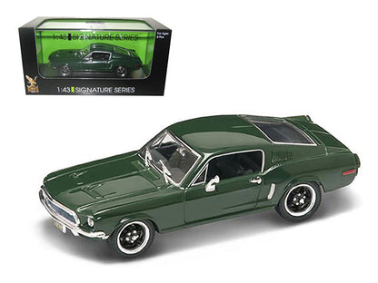 1968 Ford Mustang GT Green 1/43 Diecast Car Model Signature Series by Road Signature  free shipping USA