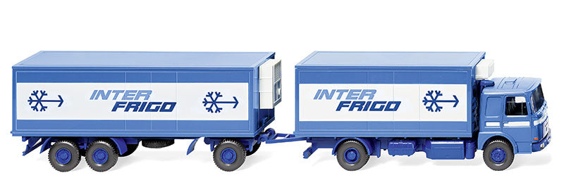 Wiking 045801 1/87 Interfigo MAN Refrigerated Road Train