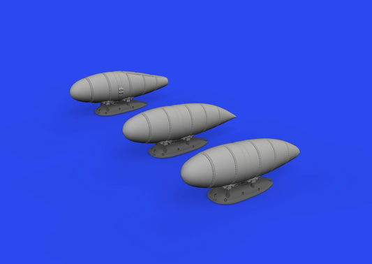 Eduard 648946 1/48 Aircraft- FM1 Exhaust for EDU (Resin)