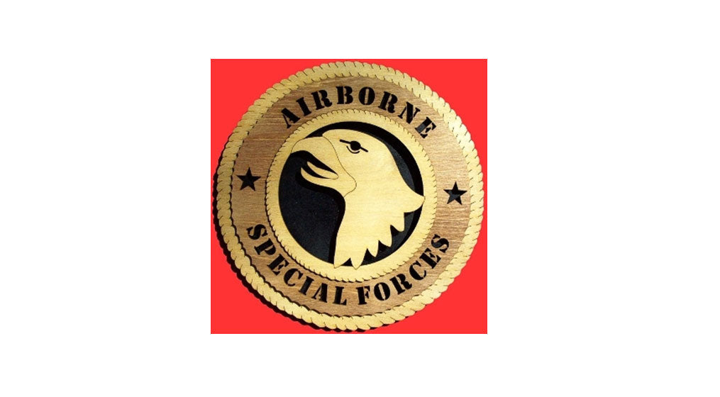 Airborne Wall Tributes 12” in diameter.