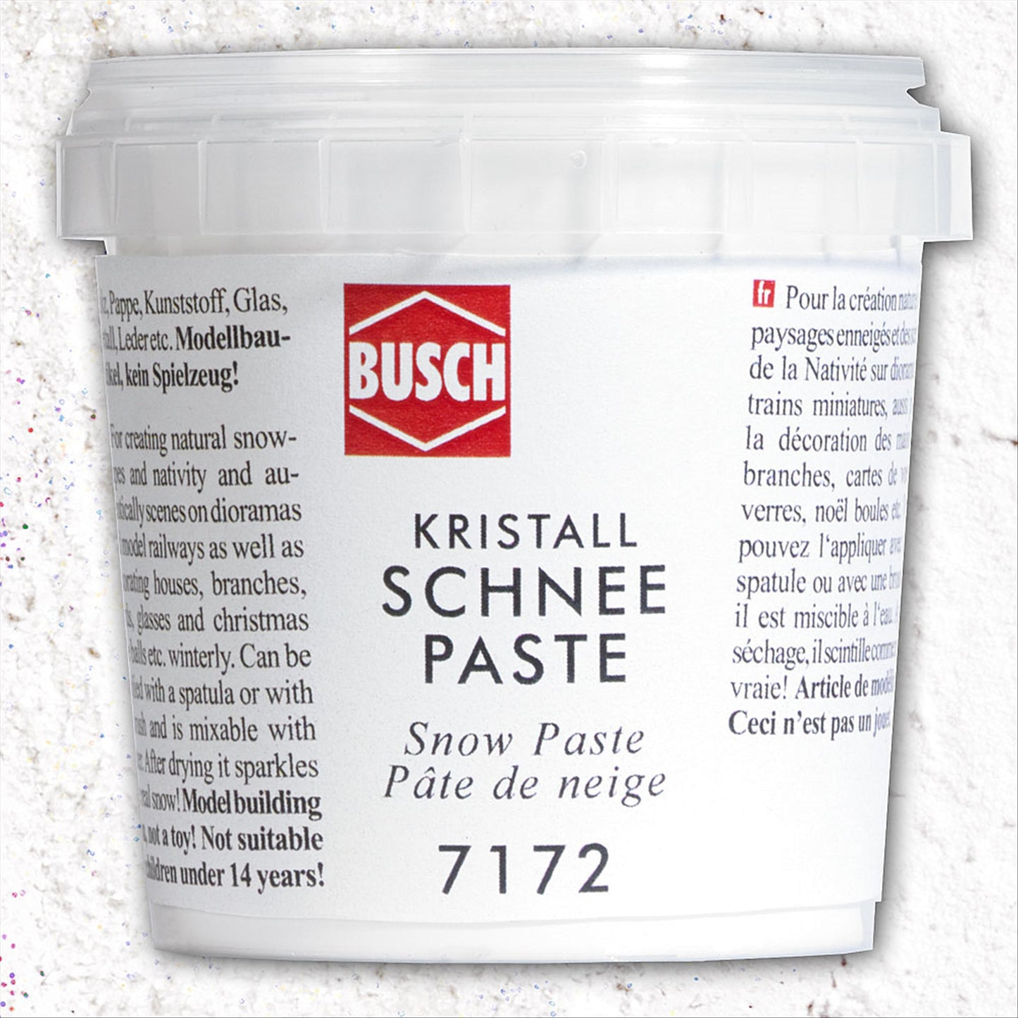 Busch 7172 All Scale Crystal Snow Paste, 150ml