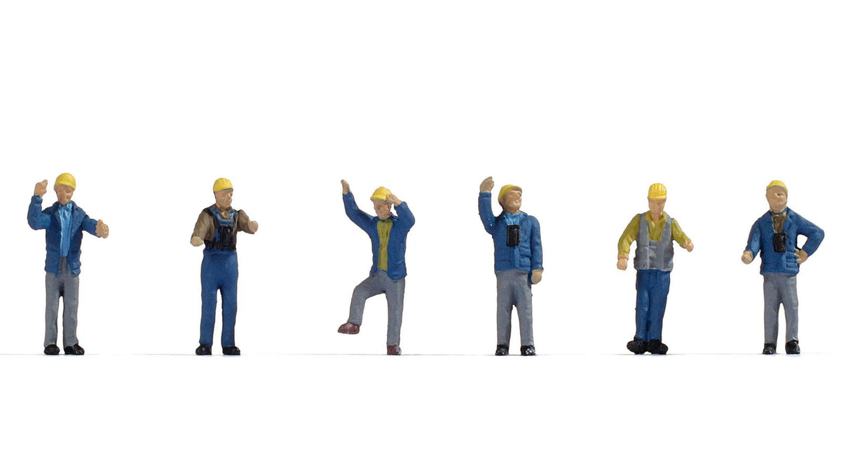 Noch 36279 N Scale Era III/IV Switchmen Set, 6 Figures