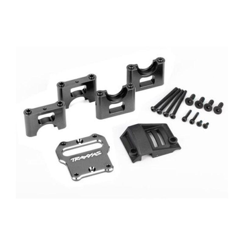 Traxxas 9584A Alum Mount Center Diff Carrier Dark Titanium TRA9584A