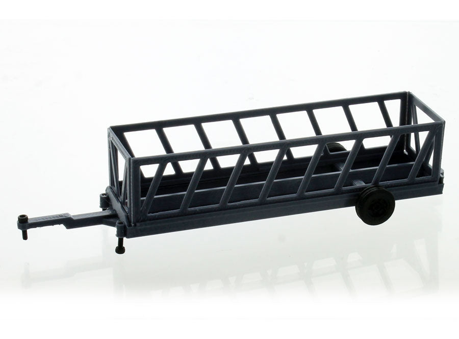 3D To Scale 64-308-GY 1/64 Portable Cattle Feeder 20 ft, Gray