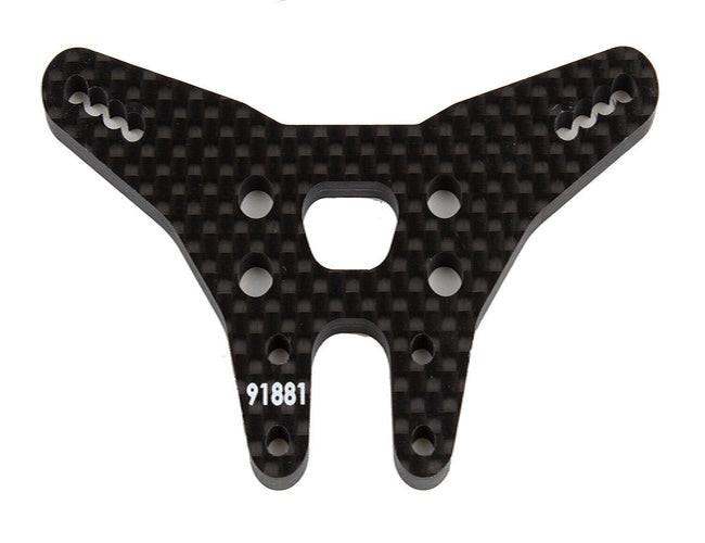 Associated ASC91881 B6.3 B6.4 Rear Shock Tower Carbon Fiber Gullwing Wide