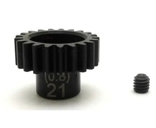 Kyosho KYOPNGS0821 Steel Pinion Gear (21T/0.8M Degree, 5.0)
