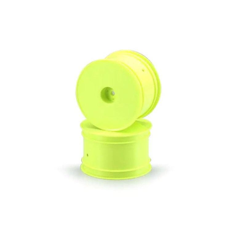 Kyosho W5202YC Rear 2.2-inch Wheel (2WD＆4WD Yellow 2pcs)