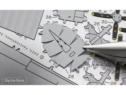 Model Kit Hughes H-4 Hercules Flying Boat "The Spruce Goose" (Moderate Difficulty) Steel Model by Metal Earth