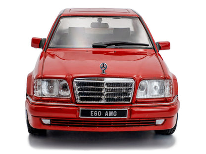 1994 Mercedes-Benz (W124) E60 AMG Signal Red 1/43 Diecast Model Car by Solido