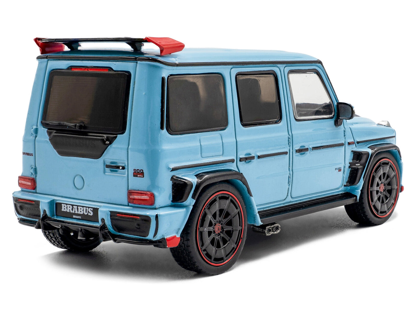 2021 Brabus Rocket 900 China Blue with Black Hood 1/43 Diecast Model Car by Solido