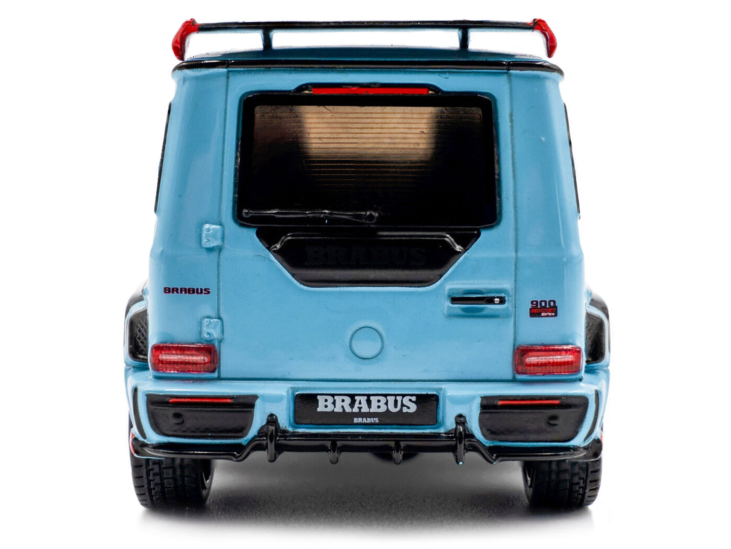 2021 Brabus Rocket 900 China Blue with Black Hood 1/43 Diecast Model Car by Solido