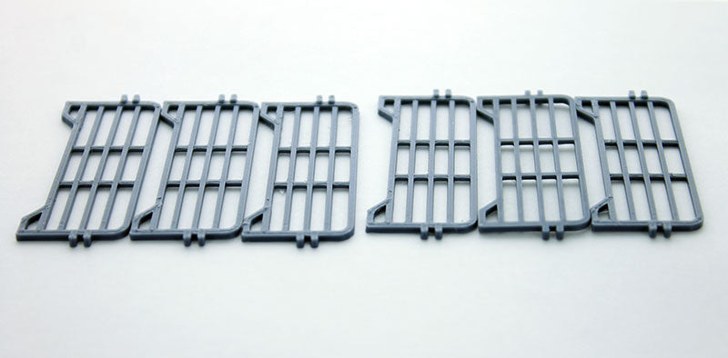 3D To Scale 64-318-GY 1/64 Corral Panels 12 ft, Gray Set of 6
