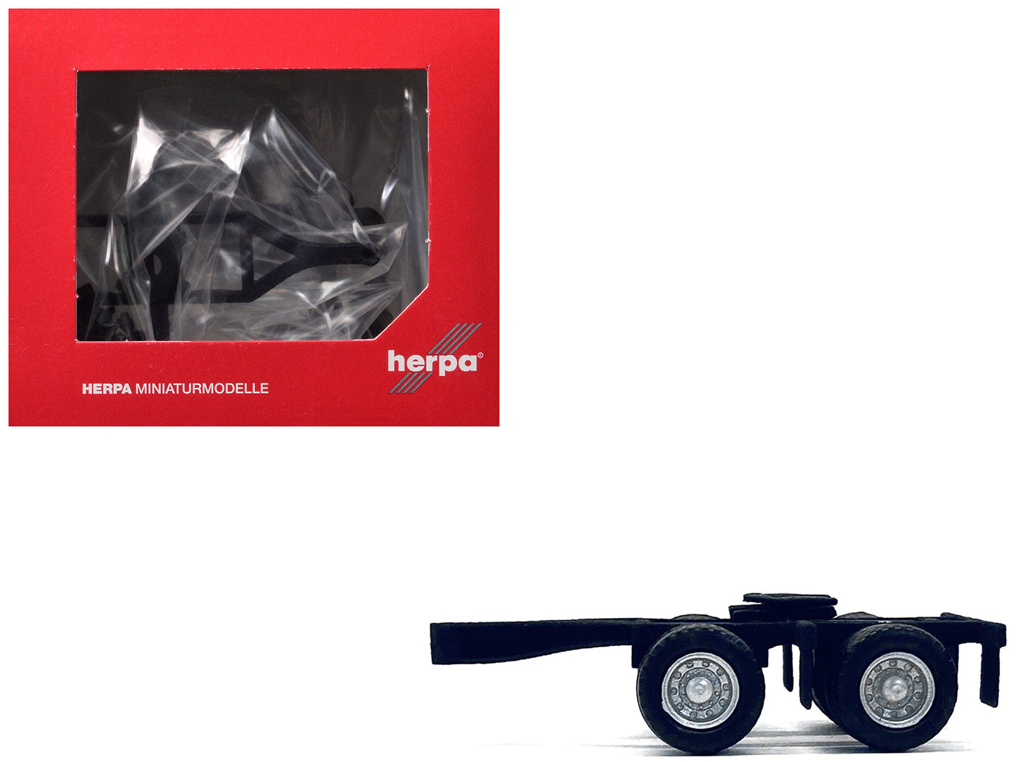 Dual Axle Converter Dolly A-Train 1/87 (HO) Plastic Model by Promotex  free shipping USA