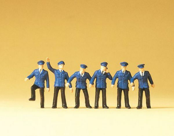 Preiser 79012 N Scale Railroad Personnel German, DB