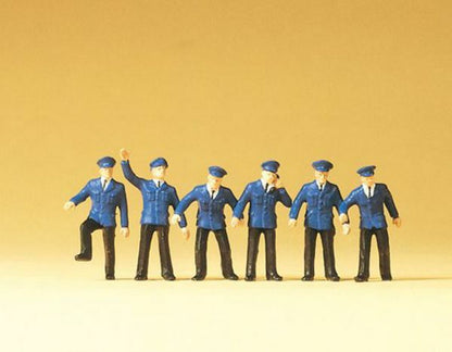 Preiser 79012 N Scale Railroad Personnel German, DB