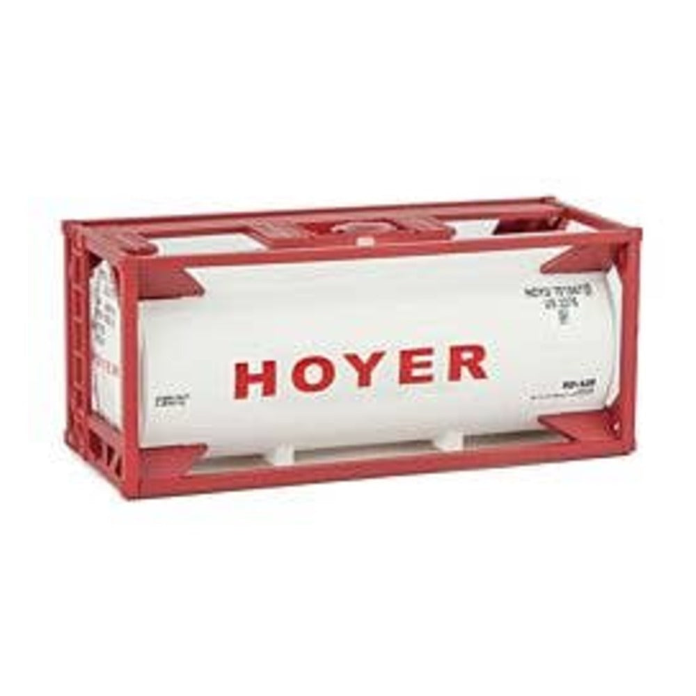 Walthers SceneMaster 949-8108 HO 20' Tank Container Kit - Hoyer