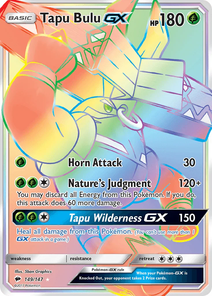 Tapu Bulu GX (149/147) [Sun & Moon: Burning Shadows]