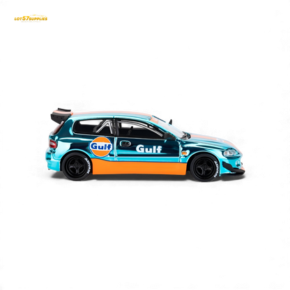 (Pre-Order) ET Model Pandem Civic EG6 Mk5 Rocket Bunny - Gulf 1:64