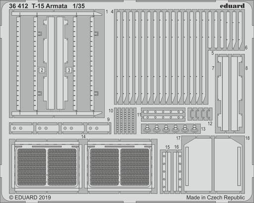 Eduard 36412 1/35 Armor- T15 Armata for ZVE