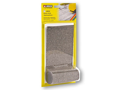 Noch 60312 HO Scale Cobblestone 2-Lane Road, Flexible Sheet