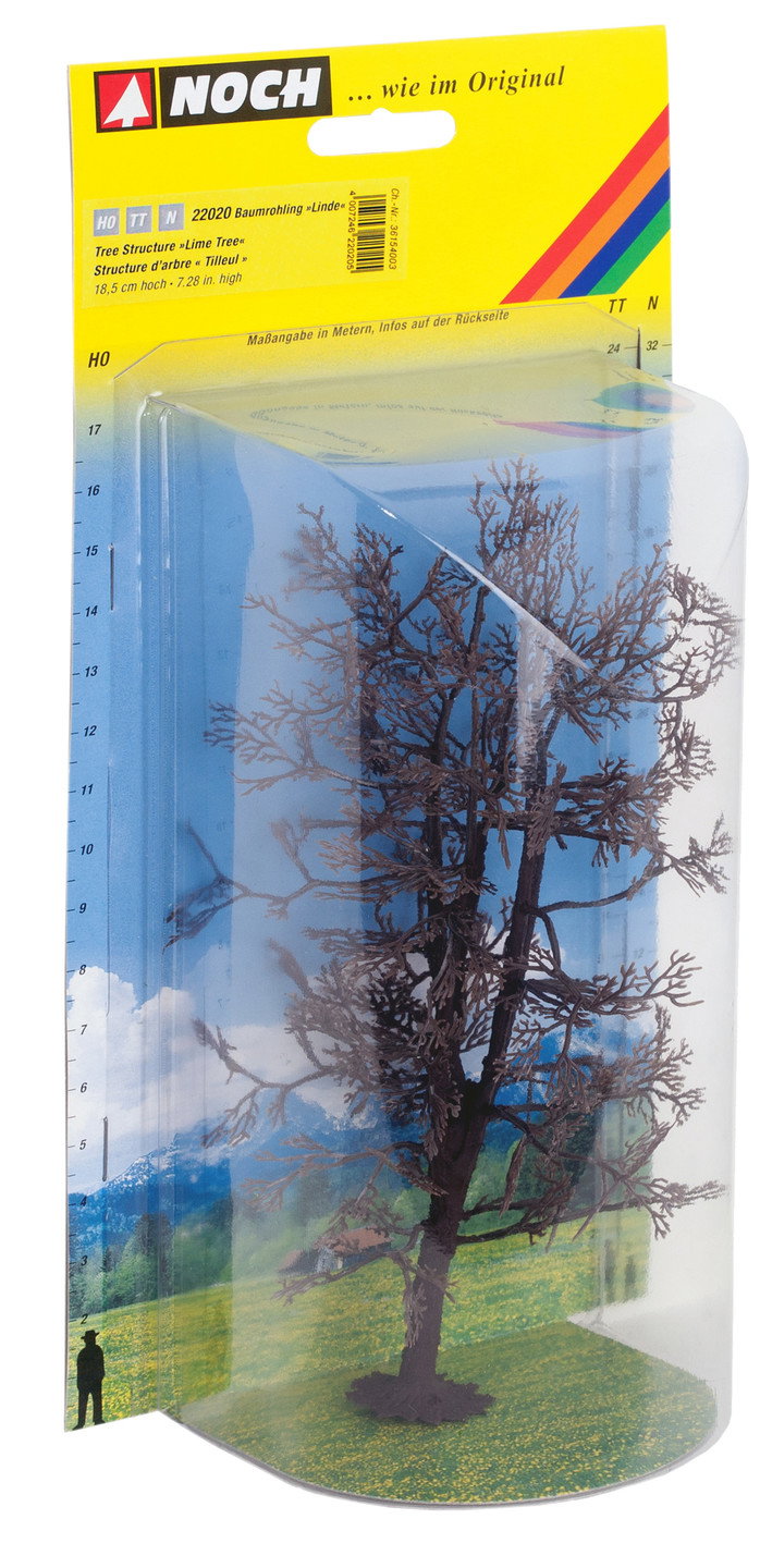 Noch 22020 All Scale Lime Tree Armature, 7-1/4 in. (18.5 cm)