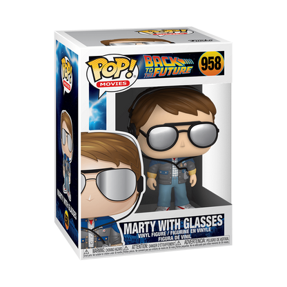 Pop! Back to the Future: Marty McFly with glasses