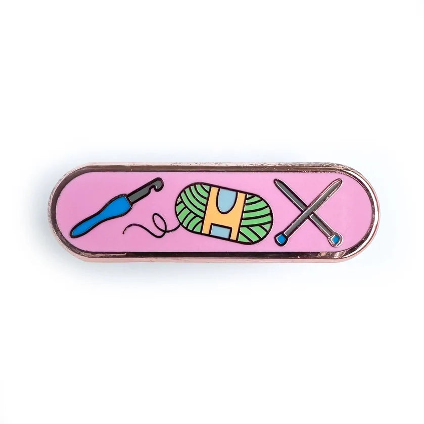 Pride Pals Personality Enamel Pin - Crafts