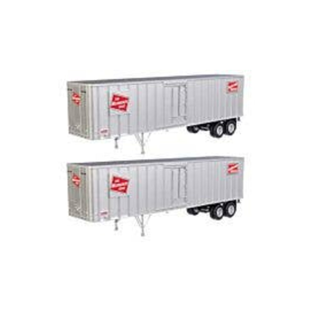 Walthers SceneMaster 949-2605 HO 40' Flexi-Van Milwaukee Road #3