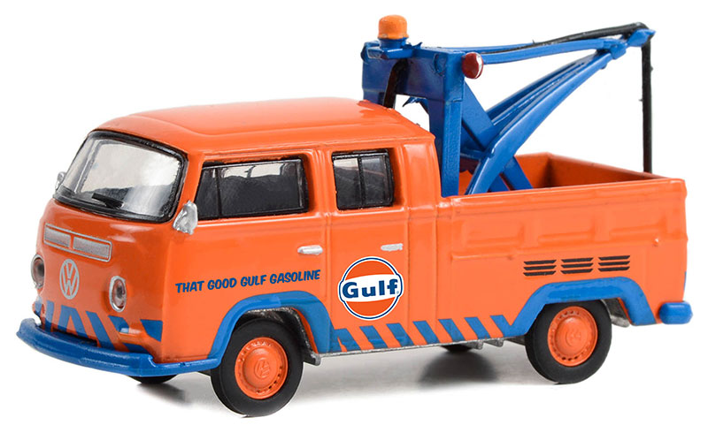 Greenlight 30412 1/64 Gulf 1970 Volkswagen Double Cab
