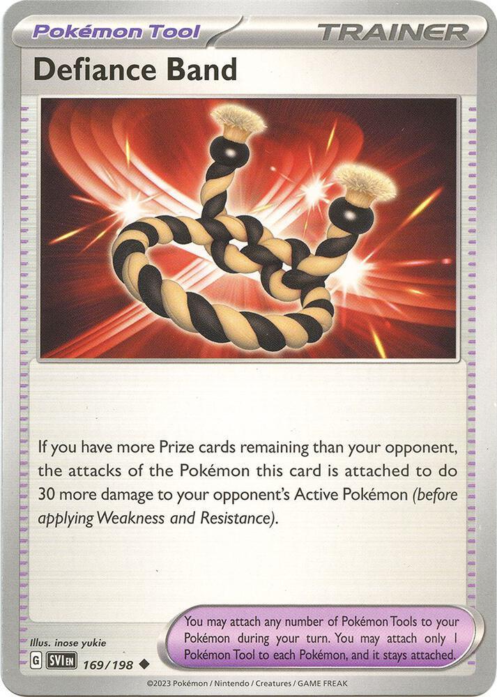 Defiance Band (169/198) [Scarlet & Violet: Base Set]