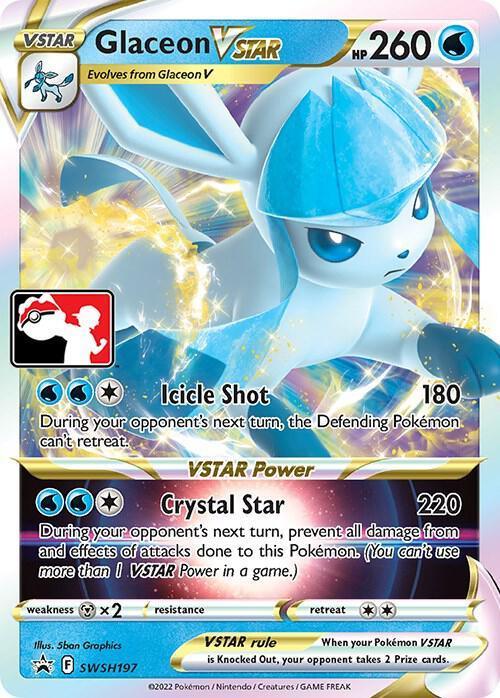 Glaceon VSTAR (SWSH197) [Prize Pack Series Two]