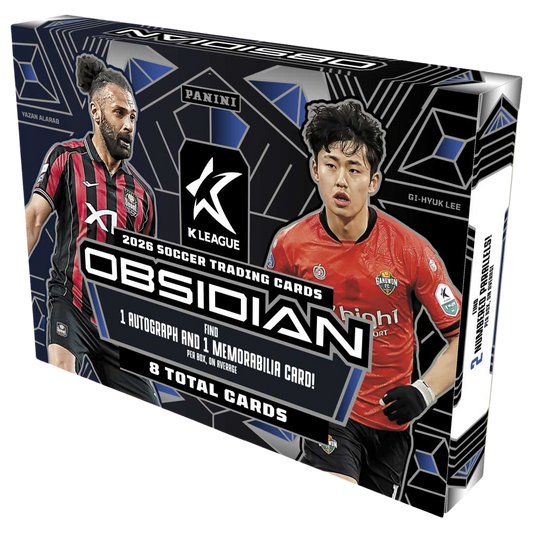 2026 Panini Obsidian K League Soccer - Hobby Box