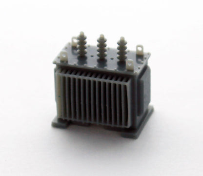 3D To Scale 87-440-GY 1/87 Electrical Transformer, Grey