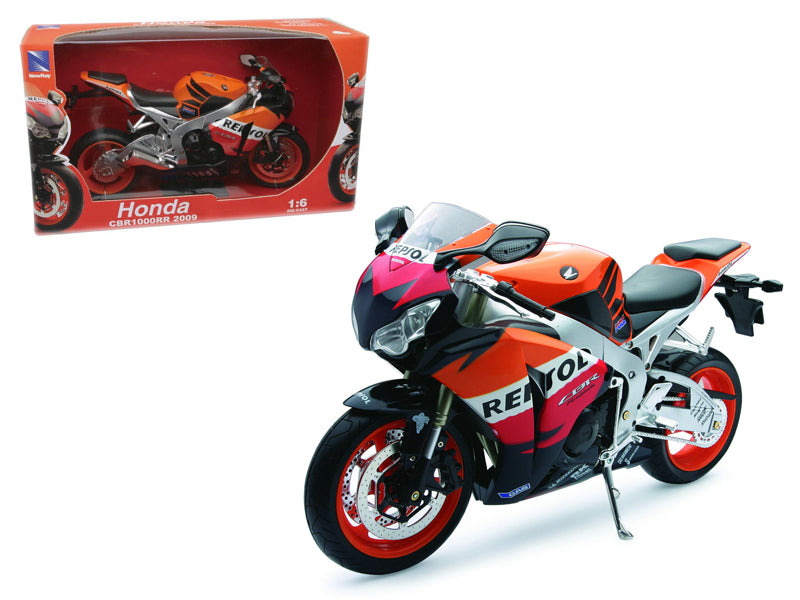 2009 Honda CBR1000RR "Repsol" 1/6 Diecast Motorcycle Model by New Ray  free shipping USA