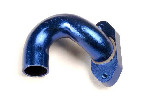 Traxxas 4940 Exhaust Header 90 Degree Blue T-Maxx