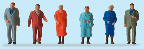 Preiser 14059 HO Scale Pedestrians Passers-By