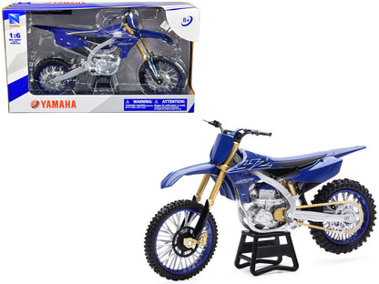 Yamaha YZ450F Dirt Bike Motorcycle Blue and Black 1/6 Diecast Model by New Ray  free shipping USA