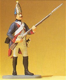 Preiser 54147 1/24 Prussian 1756 38th Grenadier w/Musket