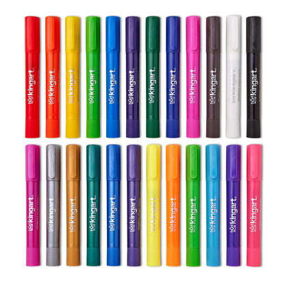 Tempera Paint Thin Sticks, 24 Colors