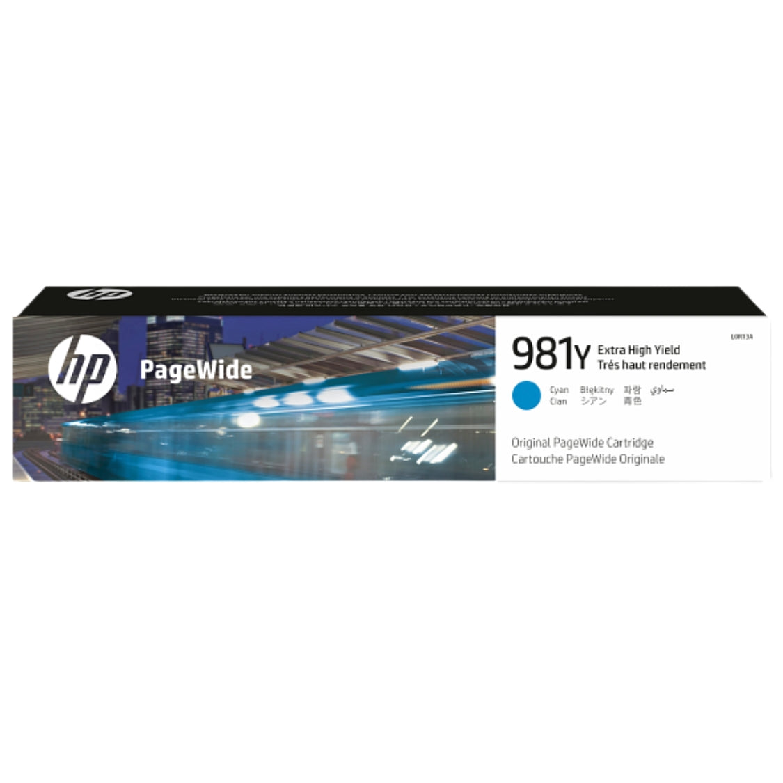 New, Pre-Owned - HP 981Y (L0R13A) Cyan Extra High Yield  Ink Cartridge