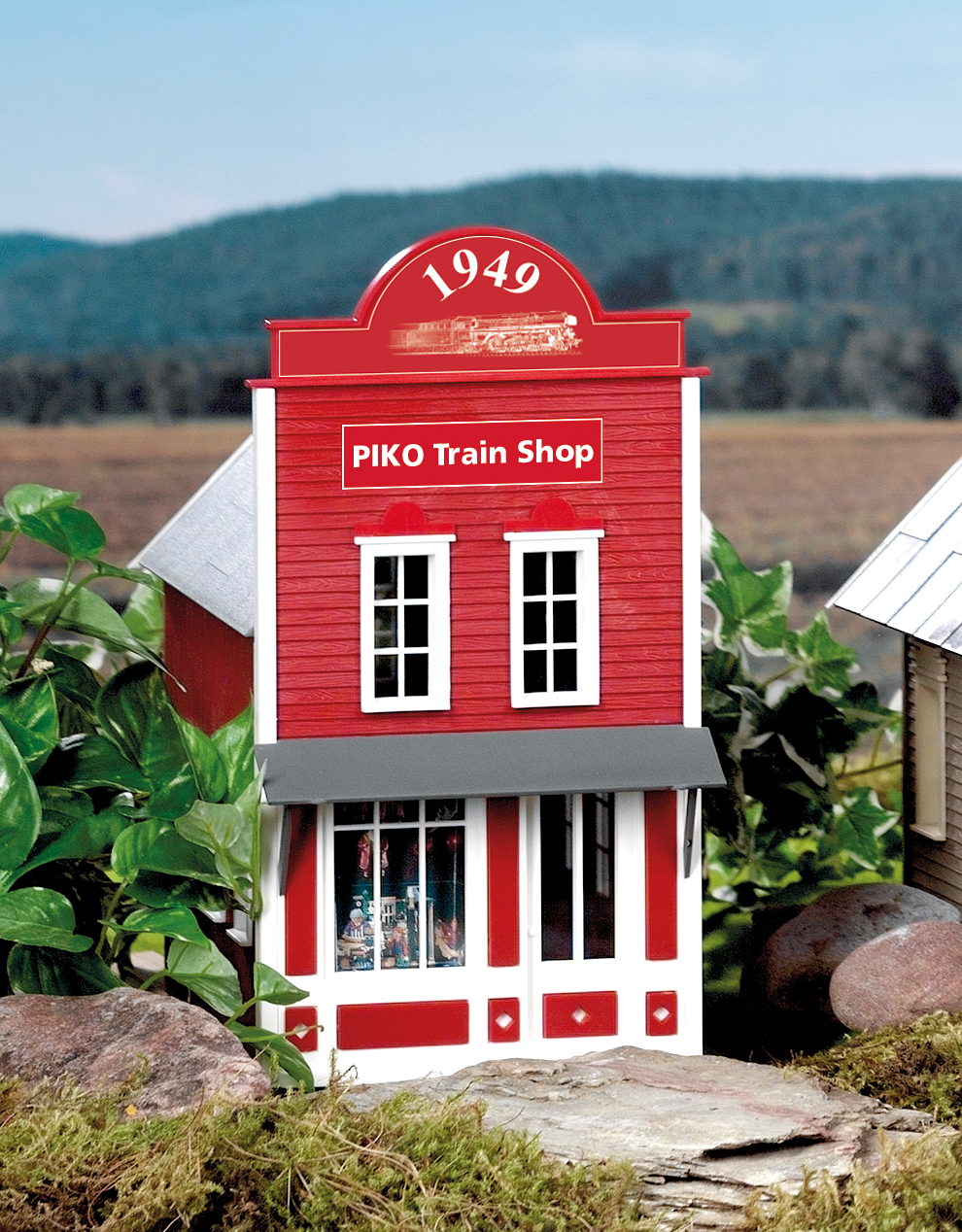 Piko 62705 G Scale Train Shop, Built-Up
