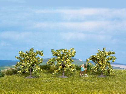 Noch 25115 HO/TT/N Scale Lemon Trees, 4 cm, 3-Pack