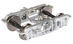 Walthers Proto 920-2101 HO GSC 41-NDO Passenger Trucks, Silver